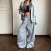 Exportación transfronteriza del sudeste asiático, pantalones deportivos casuales de pierna recta abotonados estilo Napoleón vintage, unisex, pantalones largos holgados