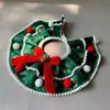 Bufanda Navideña para Disfraz de Mascota Suministros Decorativos Bufanda para Perro Gato Toalla Resbaladiza Babero Pajarita