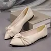 Zapatos de tacón bajo planos estilo mamá transfronterizos europeos y americanos para mujer, adecuados para vestidos, Mary Jane 2024 Venta al por mayor Tallas grandes