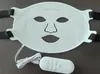 LED silicona colorido medidor de fotones lámpara de fila grande espectrómetro facial instrumento de introducción rejuvenecimiento de la piel fototerapia máscara de belleza para el hogar