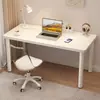 Escritorio de computadora para dormitorio, escritorio simple para el hogar, escritorio de estudio para estudiantes, venta directa, escritorio de oficina rectangular con tablero blanco