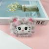 Pendente de boneca Sanrio fofa de pelúcia de desenho animado, acessórios para tiara de cabelo, corda de cabelo, presilha, acessórios para roupas, sapatos e chapéus