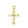 Joyas Explosivas Transfronterizas Europeas y Americanas Popular en Amazon Colgante de Collar de Cruz Microincrustado de Circonita Accesorios de Joyería