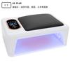 Lámpara de Uñas de Dos Manos Almohada de Mano Lámpara de Fototerapia Lámpara para Hornear Uñas de Arte de Uñas Lámpara de Secado Rápido para Tienda de Arte de Uñas Máquina de Fototerapia de Gran Espacio