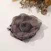 Estilo Genial, Estilo Antiguo, Encaje Hermoso con Borde Quemado, Rosas Secas, Accesorios para el Cabello Hechos a Mano DIY, Ramilletes, Accesorios para Ropa al por Mayor