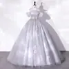 Vestido de Noite de Um Ombro Temperamento Feminino Banquete de Aniversário Exame de Artes Vocais Performance de Piano Vestido para Desfile de Moda Vestido Ponte
