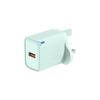 Novo carregador de celular 67WUSB transfronteiriço carregador único europeu/americano/britânico USB cabeça de carregamento rápido com luz