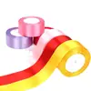 Cinta de Colorido Listo para Usar de 4 cm Cinta Flor de Rosa Hecha a Mano DIY Decoración Festiva Cinta para Envoltura de Regalos
