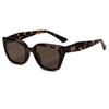 58257 novos óculos de sol estilo coreano óculos de sol da moda masculina óculos de sol femininos TR placa de armação perna anti-ultravioleta caixa de alto sentido