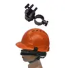 Clip para Luz Lateral de Casco de Bomberos y Rescate Montado en Riel Soporte para Linterna Lateral de Sombrero Clip Sujeta Luces de Enganche