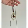 Collar Dorado GlobalMaillard con Colgante de Círculos Dorados Multicapa, Cadena de Suéter de Alta Gama para Mujer