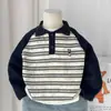 Sudadera Gruesa Infantil Transfronteriza 2026 Nuevo Estilo Otoño e Invierno Top Holgado Infantil con Cuello Alto Sudadera Elegante para Niños y Niñas