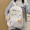 Mochila Feminina Bonita, Leve, Simples e Fofa para Estudantes do Ensino Fundamental e Primário, Moderna, Simples e Personalizada, Bolsa Escolar Versátil