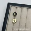 Camisa de Moda Botones Metálicos con Diamantes y Perlas Botones Cosidos a Mano Mangas de Cardigan de Gasa para Mujer Cuello Accesorios de Ropa Botones