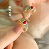 Anillo Tótem de Plata Pura 9999, Imprescindible para un Temperamento de Hada, Joyería de Lujo Ligero de Nicho Versátil, Regalo para Novia