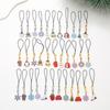 Adornos para teléfono con forma de caja de regalo pequeña de Navidad transfronteriza, colgante de Papá Noel, mini cadena para teléfono, colgante de joyería para mujer