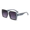 Gafas de Sol Retro de Montura Grande Estilo Urbano Protección UV Moda Verano Gafas Adelgazantes para Cara Grande Estilo Lujo Ligero