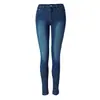 Exclusivo transfronterizo ebay Amazon wish AliExpress comercio exterior Jeans de pierna larga elásticos de cintura alta europeos y americanos para mujer