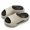 Pantuflas de Exterior para Hombre Jialiya 2025 Nuevo Verano Antideslizantes Resistentes al Olor Deportivas Sandalias de Suela Gruesa que Aumentan la Altura