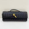 2025 Primavera/Verano Nueva Moda Versátil Cuero Genuino Tejido a Mano Bolso de Noche Nicho Casual Bolso de Mano Horizontal