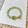 Durian igual al de la celebridad de Internet (Recuerdo) pulsera de imitación jade Hetian natural textura de alta calidad regalo de cumpleaños para novia
