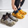 2025 Estilo Verão Transfronteiriço Malha Respirável 450 Pãozinho Polvo Coco Sapatos Roupa de Trabalho Meias Outdoor Sapatos Tiktok