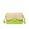 2025 Primavera y Verano Nueva Moda Estilo Coreano Bolso Cuadrado Pequeño Bolso de Hombro Mensajero para Mujer Casual Retro Elegante Bolso Tofu de Axila