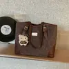 Bolso Tote de Mujer Estilo Coreano de Nicho para el Trabajo, Bolso Vintage de Gran Capacidad, Nuevo Modelo 2026 Bolso de Hombro para Mujer