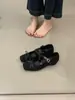 Zapatos Mary Jane con Estampado de Leopardo para Mujer con Tacón Oculto de 4.5 cm, Nuevo Estilo 2026, Zapatos de una Sola Pieza de Boca Baja, Tacones Altos Elegantes para Primavera y Verano