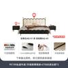 Tongyuite Lujo Accesible Estilo Retro Francés Crema Dormitorio Principal Onda Nueva Clase Ambiente Cama Doble Cama de Cuero