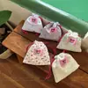 Bolsa de Espuma con Cordón de Dibujos Animados Estilo Ins, Linda y Portátil, Bolso de Moda para Artículos Varios y Maquillaje para Llevar
