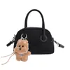Bolsa Boston Retro de Luxo 2025 Nova Outono e Inverno Versátil Bolsa Transversal Super Tendência Bolsa de Mão Estilosa