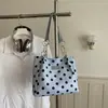 2026 Nueva Bolsa de Tote de Lunares para Mujer, Gran Capacidad, para Viajes Diarios, Bolso de Hombro Único, Bolso de Mano Versátil de Nicho de Gama Alta