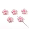 11mm Globos de Pintura Acrílica Coloridos Flor de Globo Cuentas Sueltas Material para Pulseras Hechas a Mano DIY Accesorios de Joyería