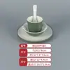 A8 Louça Temperada de Melamina Série Jade de Tinta Qixiangyu Prato para Fondue Prato de Carne e Carneiro com Vegetais Prato de Comida Chinesa para Hotel