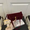 Diseño de Nicho Vintage Textura 2025 Nuevo Otoño Versión Coreana Moda Tendencia Versátil Elegante Bolso de Hombro Único Cruzado