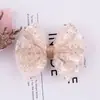 Pasador de Malla Dorada de Punta de 5 Pulgadas Nuevo Estilo Transfronterizo Pasador de Moño Accesorios para el Cabello de Moño DIY Accesorios Infantiles Estilo Coreano