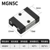 Deslizador de guía lineal de microdeslizamiento pequeño para uso doméstico MGN/MGW7C/9C/12C/15C/7H/9H/12H/15H