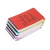 Caderno A7 Espiral Flip-Up Portátil Impermeável Papel Pedra Caderno Impermeável para Exterior Caderno Taquigrafia Transfronteiriço Mini Linha Horizontal Pp