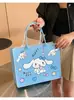 Sanrio novo saco de presente coolomi cartoon feltro saco all-match crossbody tote bag popular saco de feltro portátil