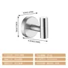 Estante de Almacenamiento de Baño de Cinco Piezas de Acero Inoxidable Personalizado Estante para Toallas Multifuncional Juego de Estantes de Almacenamiento Transfronterizo