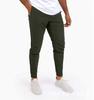 Calça Casual de Seda Gelo Fina de Verão Transfronteiriça Masculina Simples Lisa Elástica Sem Passar Calça Esportiva Elástica