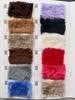 En stock terciopelo ártico teñido por un lado terciopelo de algodón Shu multicolor 144F180G forro 100% poliéster compuesto ropa de juguete