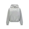 AW3419 High Street Estilo Americano Unisex Peso Pesado 420g Premium Diseño Simple Bordado Sudadera con Capucha de Corte Holgado para Hombre