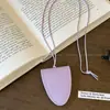 "Colgante Lindo" Ins Piel de Vaca Corazón Bolso Pequeño Colgante de Collar Mini Accesorios Billetera para Monedas Gato