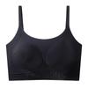 Ropa interior de base líquida sin costuras para mujer, chaleco fino push-up de una pieza, espalda hermosa, color piel, brasier invisible, brasier de cobertura completa