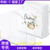 Compra Transfronteriza Más Vendida de Acrílico Exquisito, Portanapkins Transparente para Mesa de Comedor, Portanapkins de Acrílico