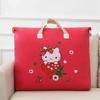 Bolsa de almacenamiento de edredón de dibujos animados, bolsa de embalaje grande para edredones y ropa de jardín de infancia, bolsa para edredón, bolsa de embalaje, se puede colocar