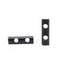 Venta Directa de Fábrica Iniciador de Fuego de Doble Agujero de Supervivencia Mini Pedernal Camping Barra de Magnesio Pulsera Tejida 8*26mm