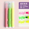 Bolígrafo Fluorescente Mg para Cuaderno de Gran Capacidad, Marcador Fluorescente de una Sola Punta para que los Estudiantes lo Usen para Repasar y Resaltar Puntos Clave